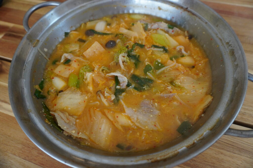 味噌キムチ鍋